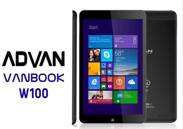 Harga Advan Vanbook Windows 8.1 Spesifikasi Intel Atom 2 Jutaan 2021