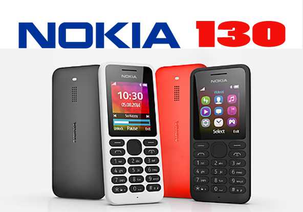   Gambar Nokia 130 Ponsel Musik Murah