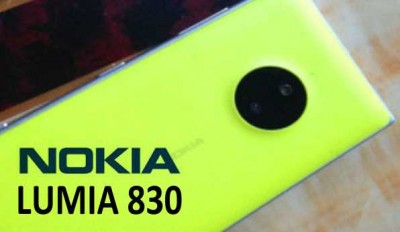 Kamera Lumia 830