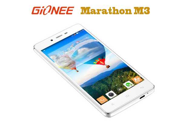Gambar Gionee Marathon M3 Gionee Marathon M3