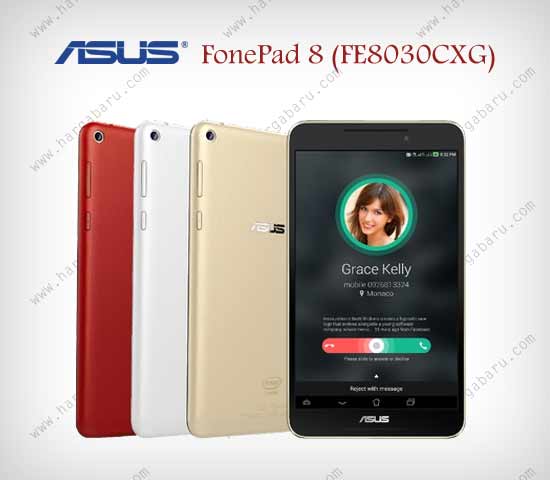 Spesifikasi Asus FonePad 8 Gambar Asus FonePad 8